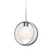 Besa Lighting Mana Pendant, Clear, Satin Nickel Finish, 1x60W Incandescent 1JT-MANACL-SN - alternate 1